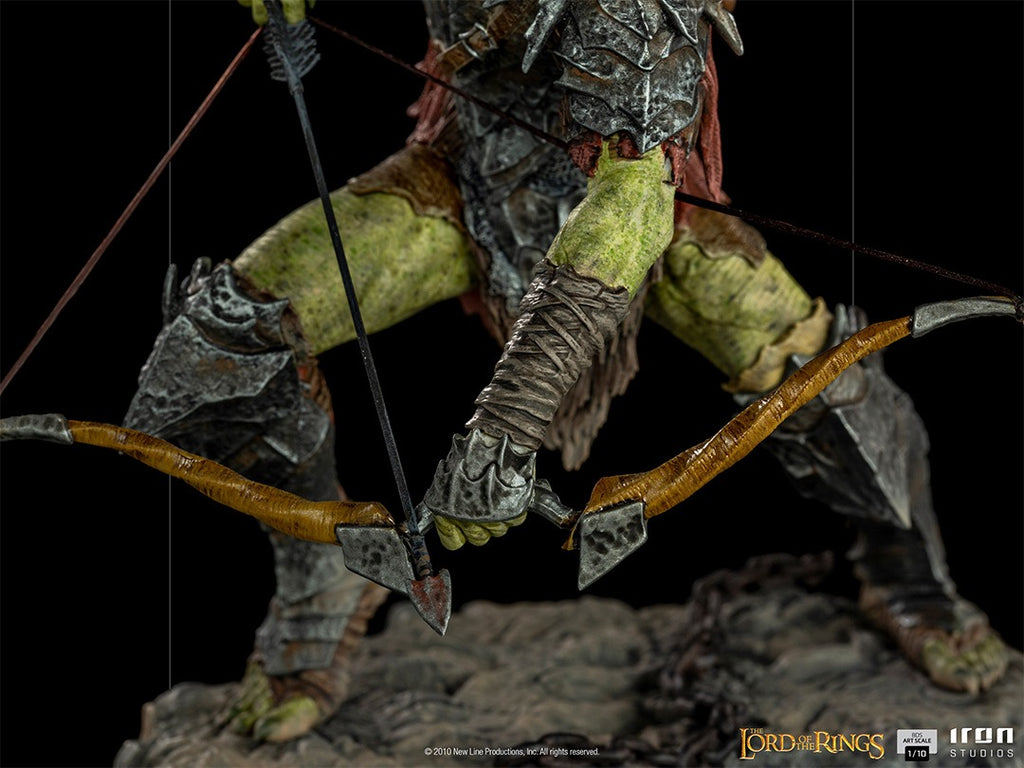 Estátua Archer Orc - Lord of the Rings - Art Scale 1/10 - Iron Studios