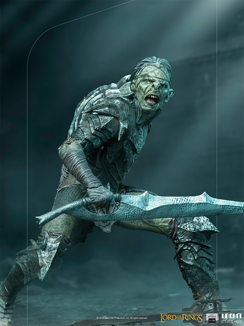 Estátua Swordsman Orc - Lord of the Rings - Art Scale 1/10 - Iron Studios