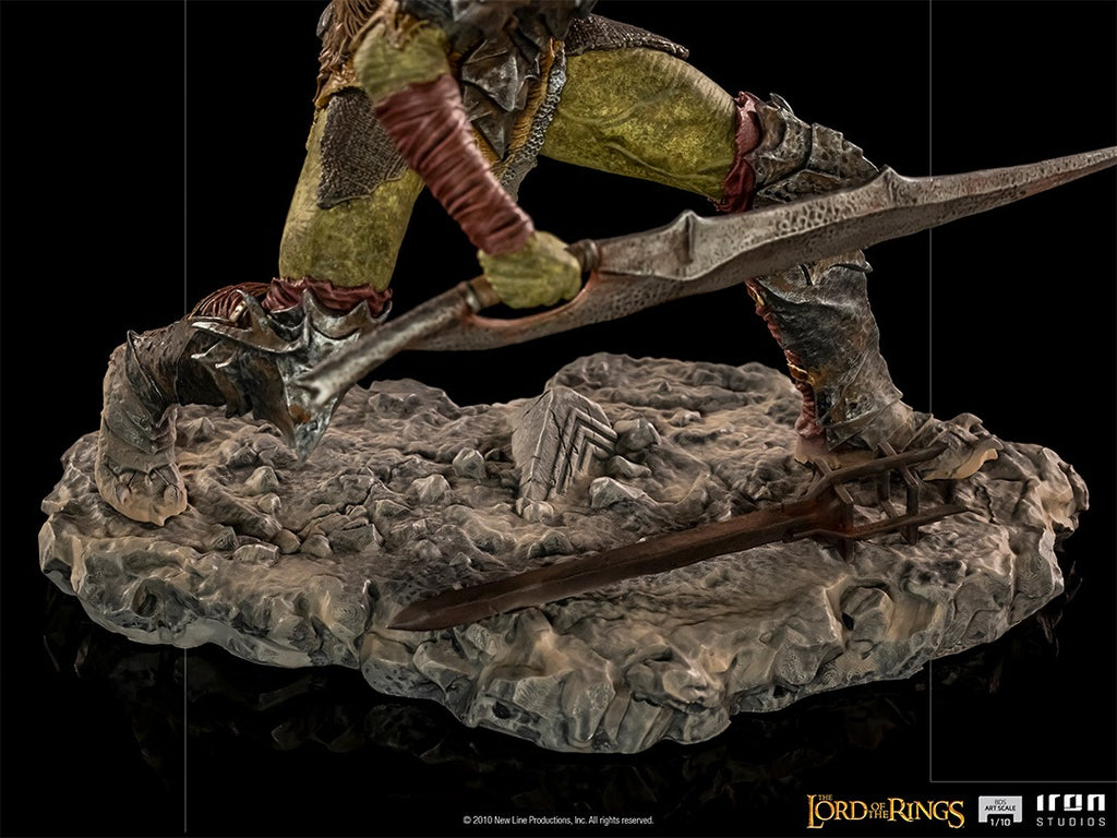 Estátua Swordsman Orc - Lord of the Rings - Art Scale 1/10 - Iron Studios