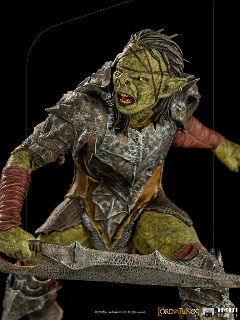 Estátua Swordsman Orc - Lord of the Rings - Art Scale 1/10 - Iron Studios
