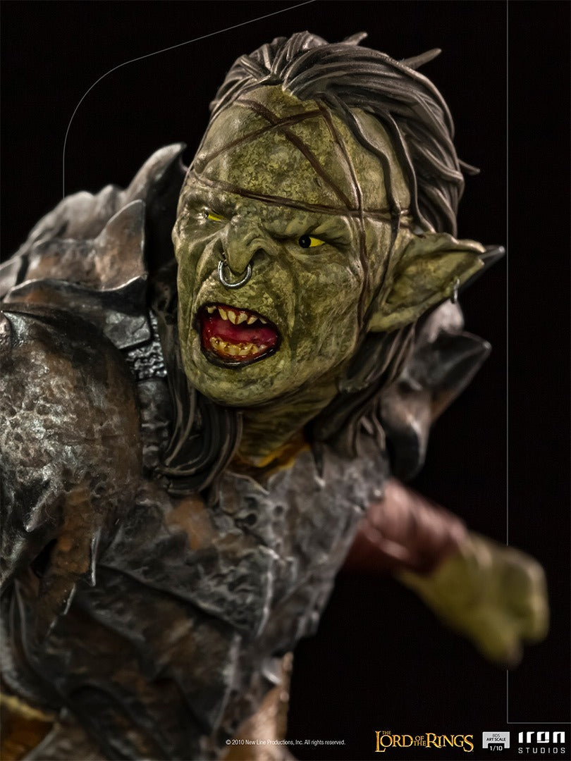 Estátua Swordsman Orc - Lord of the Rings - Art Scale 1/10 - Iron Studios