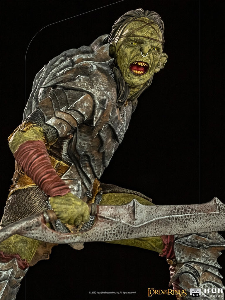 Estátua Swordsman Orc - Lord of the Rings - Art Scale 1/10 - Iron Studios
