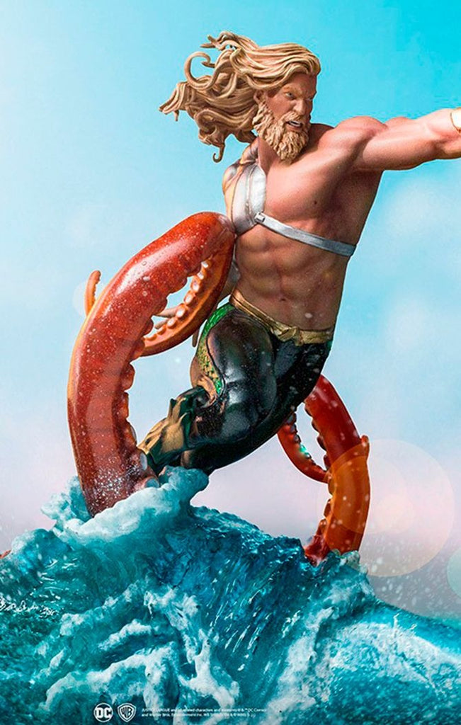 Estátua Aquaman - DC Comics - Art Scale 1/10 - Iron Studios