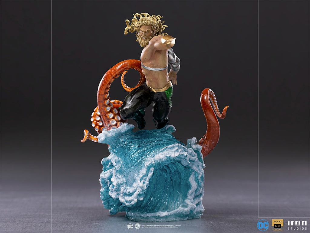 Estátua Aquaman - DC Comics - Art Scale 1/10 - Iron Studios
