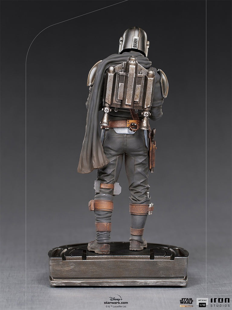 Estátua The Mandalorian and Grogu - The Mandalorian - Art Scale 1/10 -  Iron Studios