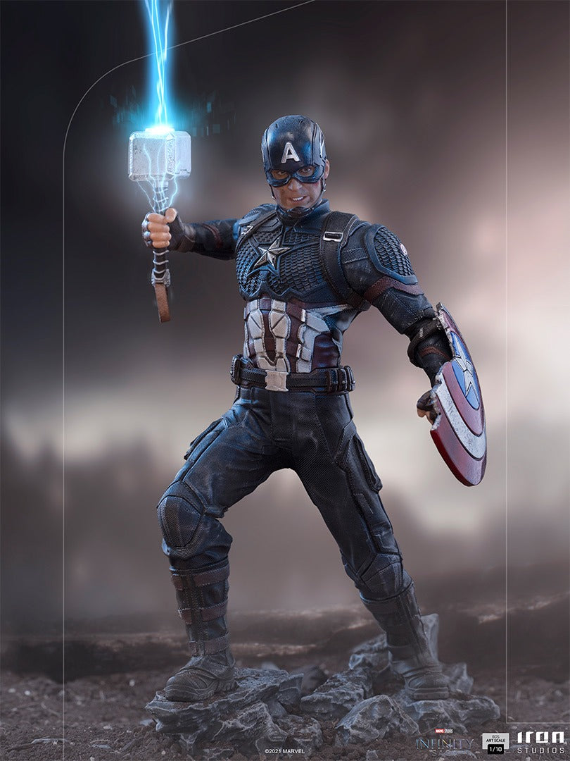 Estátua Captain America Ultimate - The Infinity Saga - Art Scale 1
