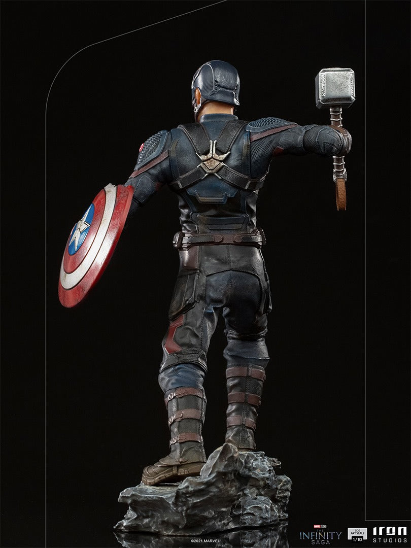 Estátua Captain America Ultimate - The Infinity Saga - Art Scale 1