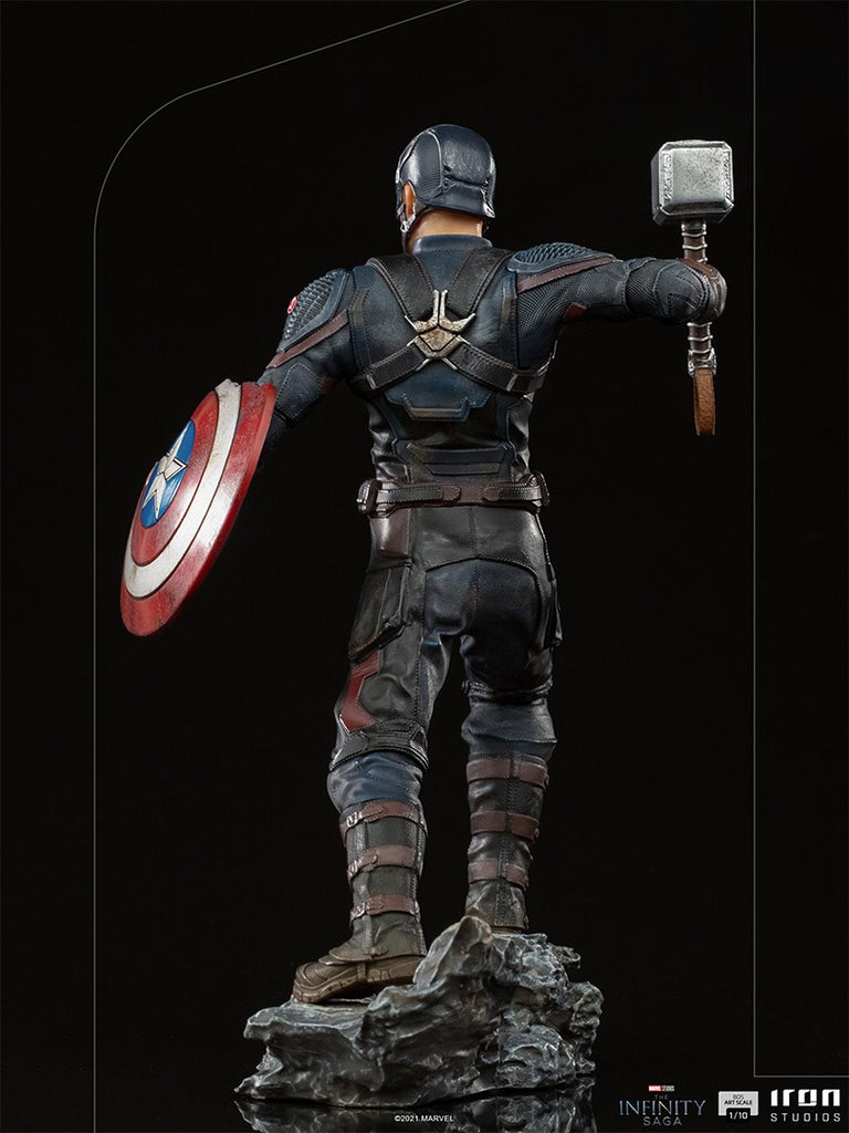 Estátua Captain America Ultimate - The Infinity Saga - Art Scale 1/10 - Iron Studios