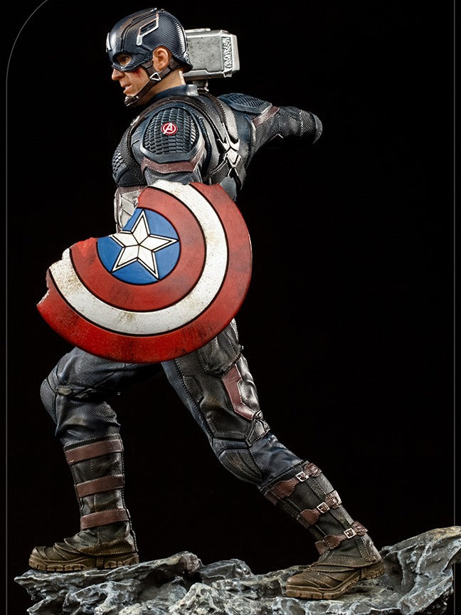 Estátua Captain America Ultimate - The Infinity Saga - Art Scale 1/10 - Iron Studios