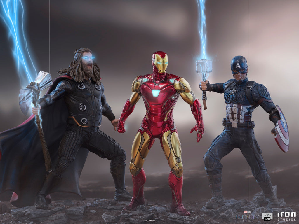 Estátua Captain America Ultimate - The Infinity Saga - Art Scale 1/10 - Iron Studios