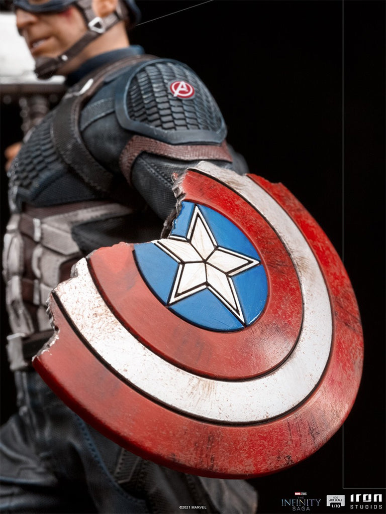 Estátua Captain America Ultimate - The Infinity Saga - Art Scale 1/10 - Iron Studios