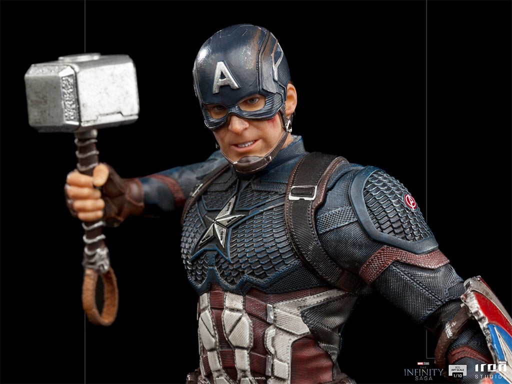 Estátua Captain America Ultimate - The Infinity Saga - Art Scale 1/10 - Iron Studios
