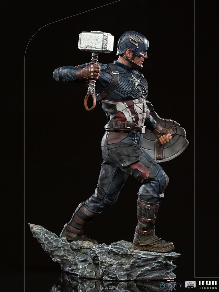 Estátua Captain America Ultimate - The Infinity Saga - Art Scale 1/10 - Iron Studios