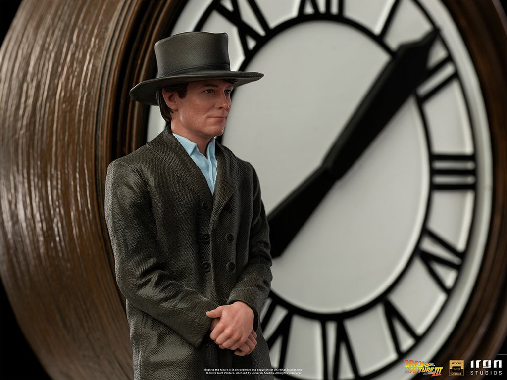 Estátua Marty and Doc at the Clock - Back to the Future - Art Scale 1/10 - Iron Studios