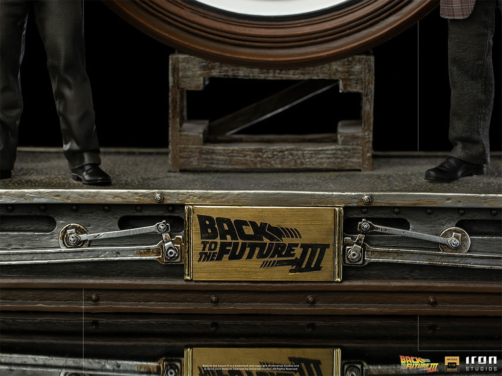 Estátua Marty and Doc at the Clock - Back to the Future - Art Scale 1/10 - Iron Studios
