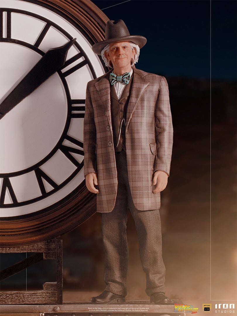 Estátua Marty and Doc at the Clock - Back to the Future - Art Scale 1/10 - Iron Studios