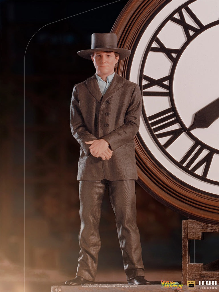 Estátua Marty and Doc at the Clock - Back to the Future - Art Scale 1/10 - Iron Studios