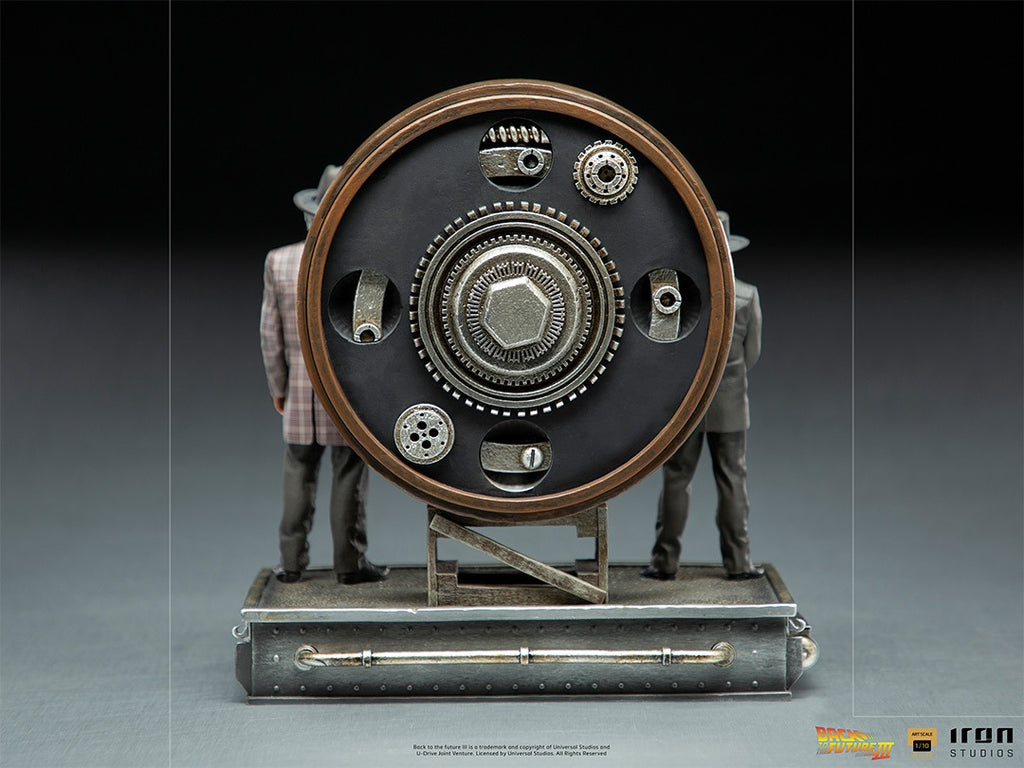 Estátua Marty and Doc at the Clock - Back to the Future - Art Scale 1/10 - Iron Studios