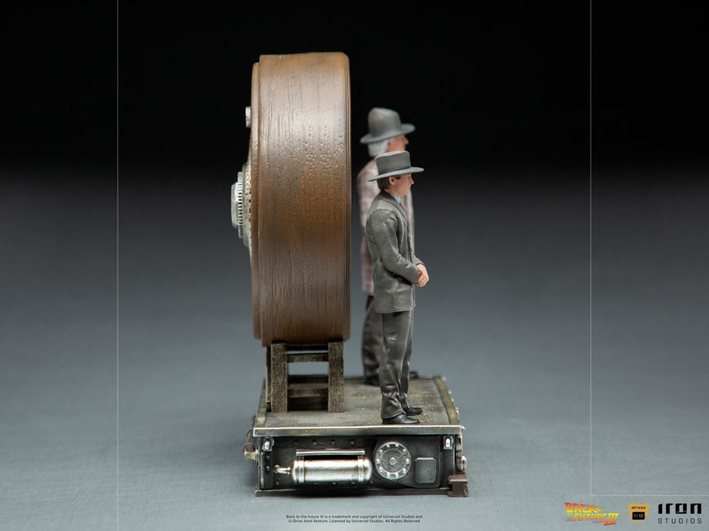 Estátua Marty and Doc at the Clock - Back to the Future - Art Scale 1/10 - Iron Studios