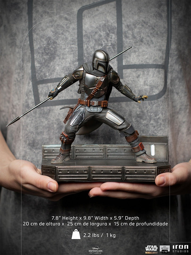 Estátua The Mandalorian - The Mandalorian - Art Scale 1/10 - Iron Studios