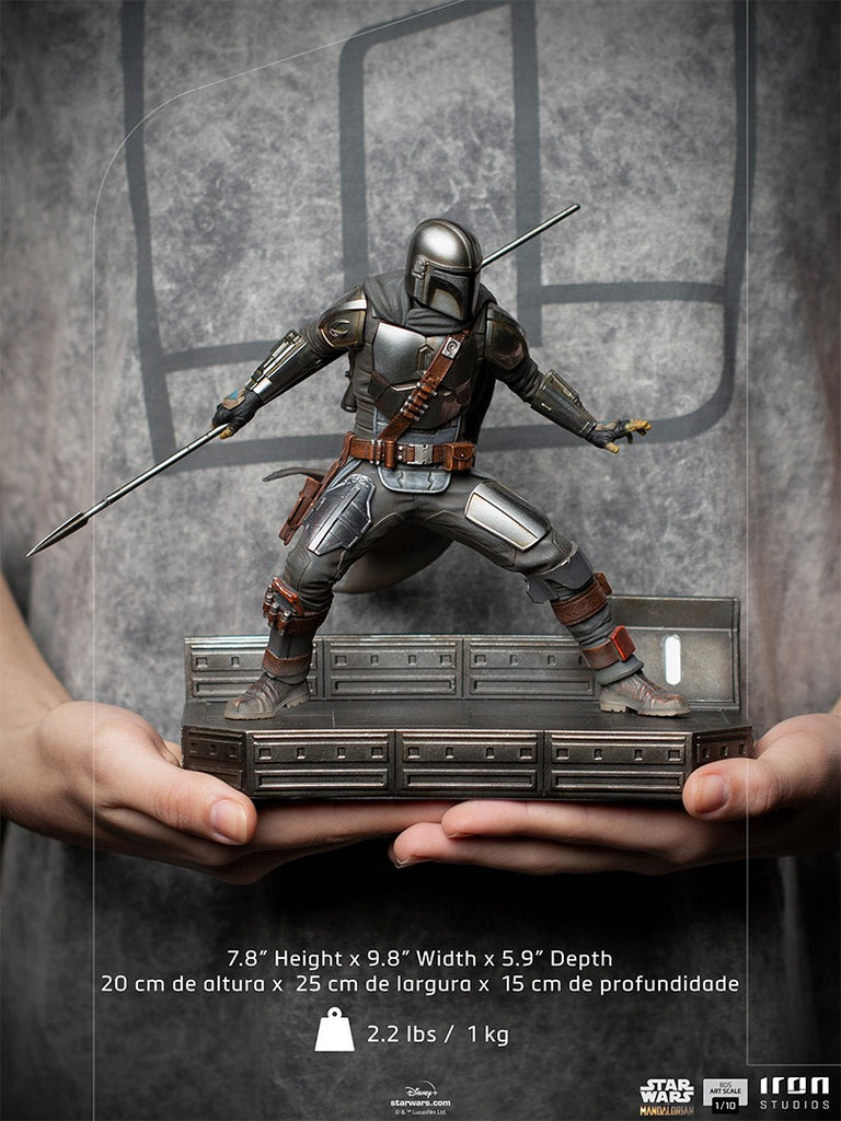 Estátua The Mandalorian - The Mandalorian - Art Scale 1/10 - Iron Studios