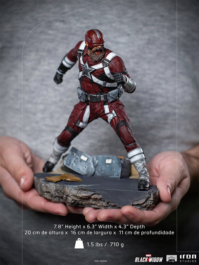 Estátua Red Guardian - Black Widow - Art Scale 1/10 - Iron Studios