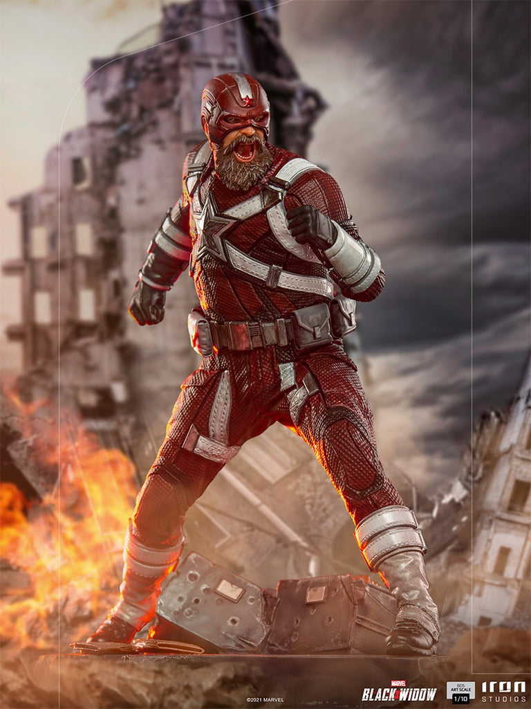 Estátua Red Guardian - Black Widow - Art Scale 1/10 - Iron Studios