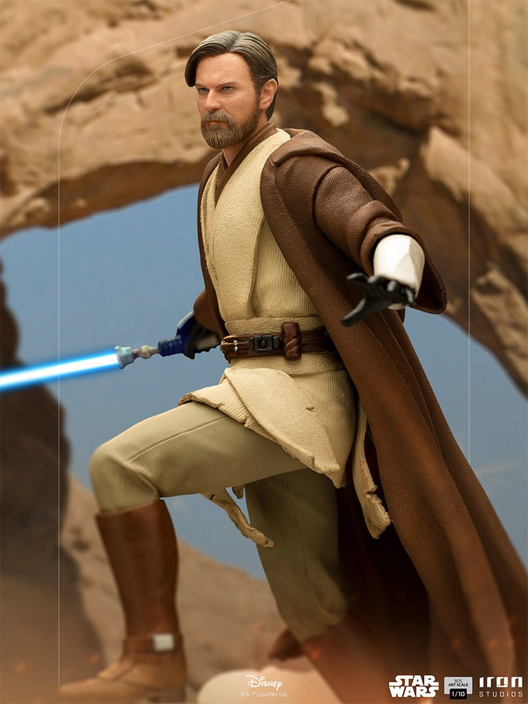 Estátua Obi-Wan Kenobi - Star Wars - BDS Art Scale 1/10 - Iron Studios