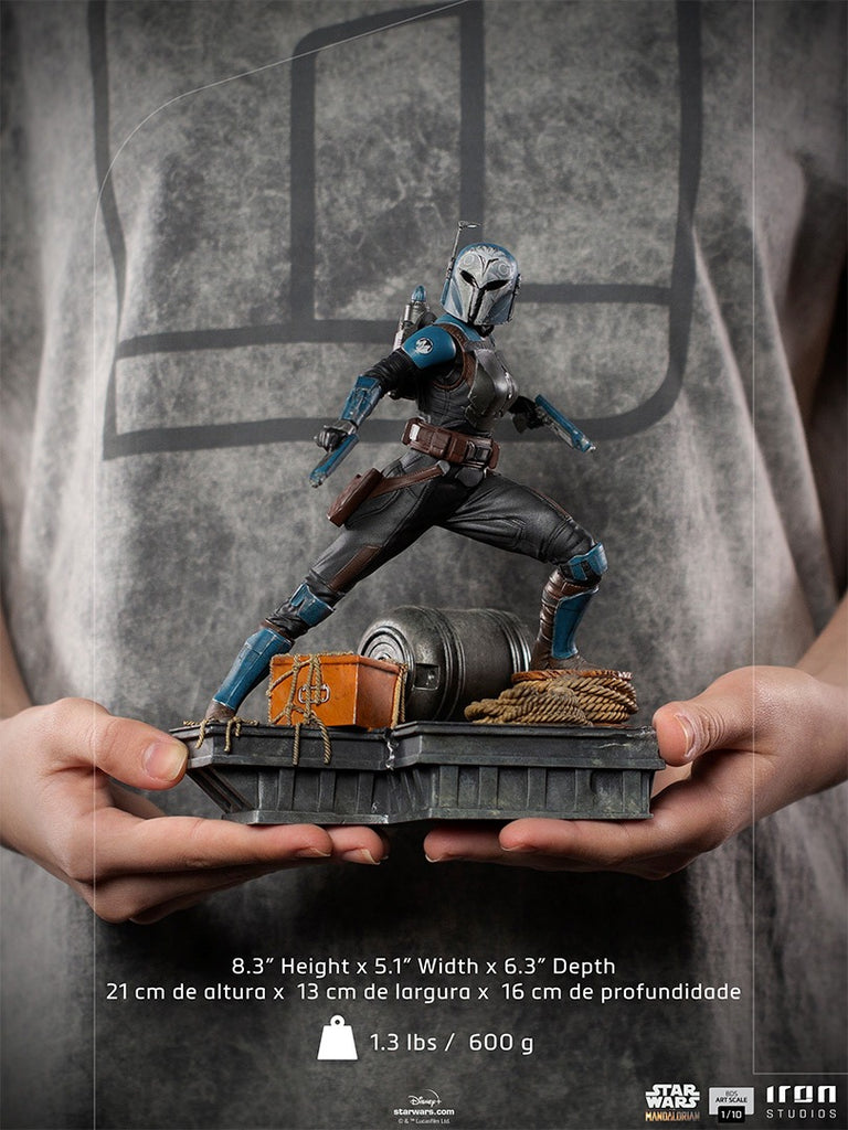 Estátua Bo-Katan Kryze - The Mandalorian - Art Scale 1/10 - Iron Studios