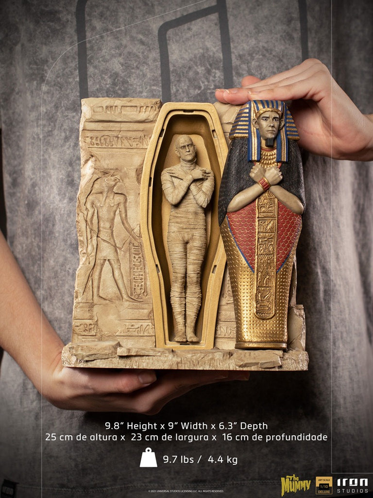 Estátua A Múmia Deluxe - Universal Monsters - Art Scale 1/10 - Iron Studios