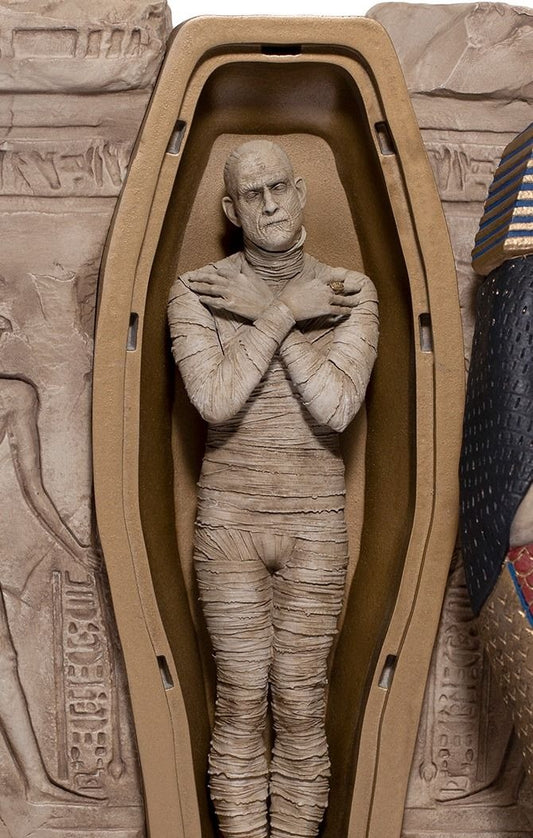 Estátua A Múmia Deluxe - Universal Monsters - Art Scale 1/10 - Iron Studios
