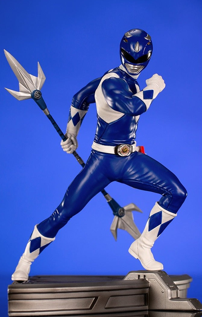 Estátua Blue Ranger - Mighty Morphin Power Rangers - BDS Art Scale 1/10 - Iron Studios
