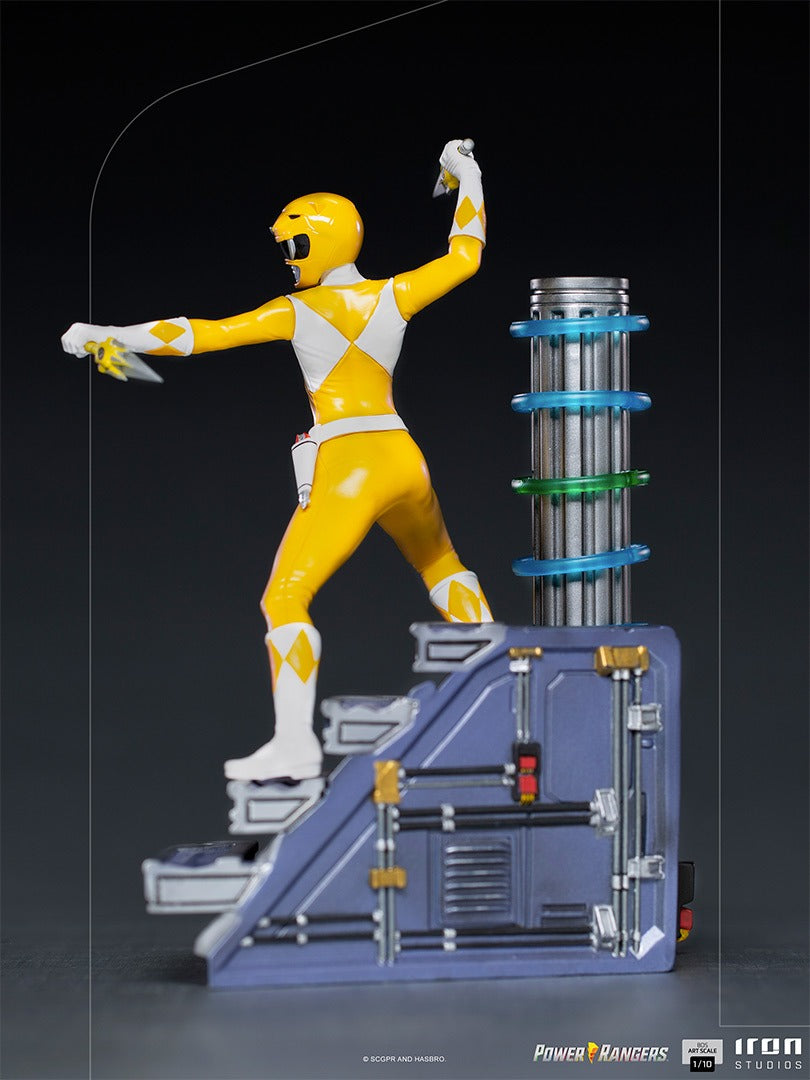 Estátua Yellow Ranger - Mighty Morphin Power Rangers - BDS Art Scale 1/10 - Iron Studios