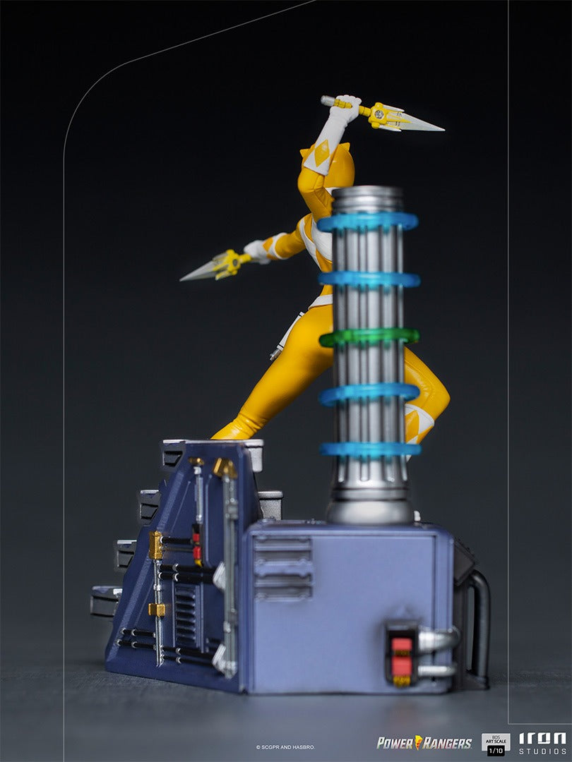 Estátua Yellow Ranger - Mighty Morphin Power Rangers - BDS Art Scale 1/10 - Iron Studios