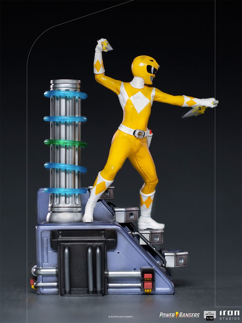 Estátua Yellow Ranger - Mighty Morphin Power Rangers - BDS Art Scale 1/10 - Iron Studios