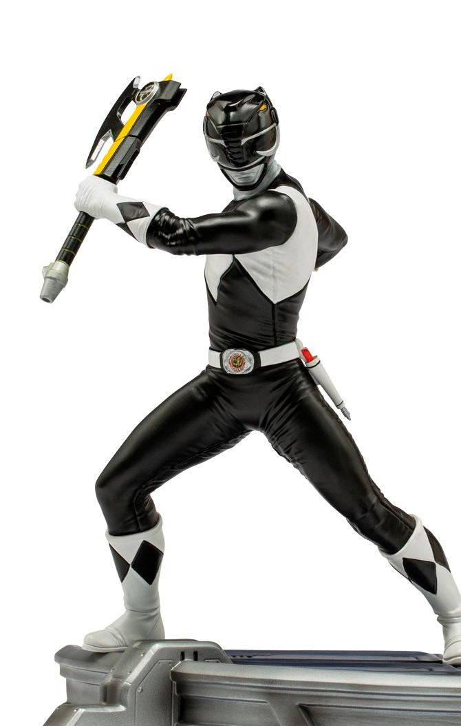 Estátua Black Ranger - Mighty Morphin Power Rangers - BDS Art Scale 1/10 - Iron Studios
