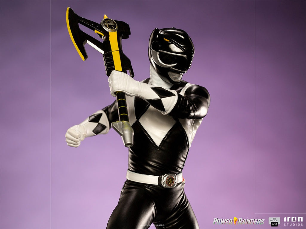 Estátua Black Ranger - Mighty Morphin Power Rangers - BDS Art Scale 1/10 - Iron Studios