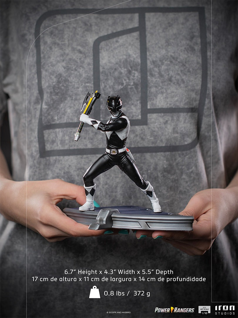 Estátua Black Ranger - Mighty Morphin Power Rangers - BDS Art Scale 1/10 - Iron Studios