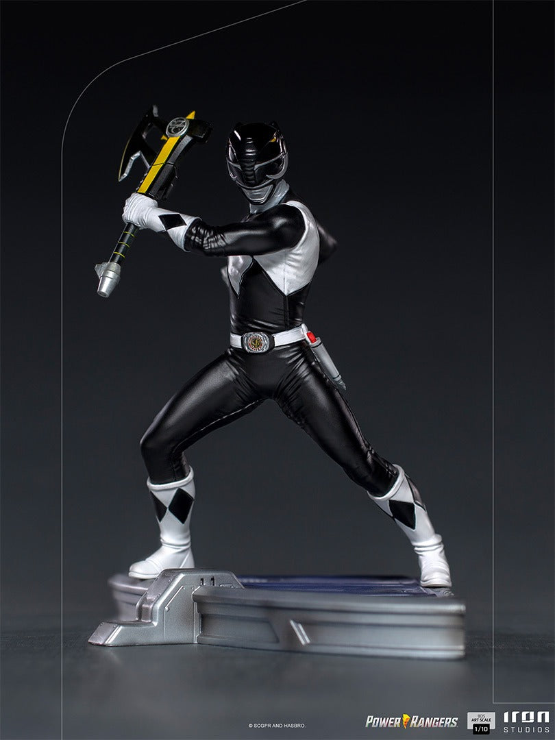 Estátua Black Ranger - Mighty Morphin Power Rangers - BDS Art Scale 1/10 - Iron Studios