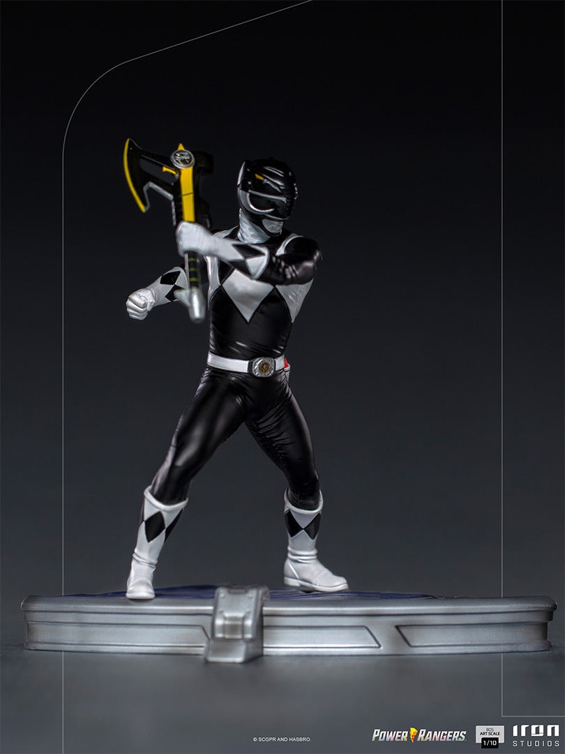 Estátua Black Ranger - Mighty Morphin Power Rangers - BDS Art Scale 1/10 - Iron Studios