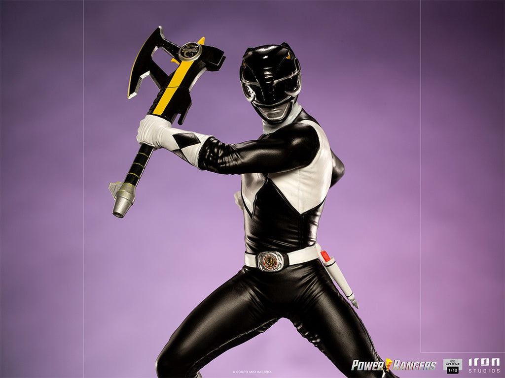 Estátua Black Ranger - Mighty Morphin Power Rangers - BDS Art Scale 1/10 - Iron Studios