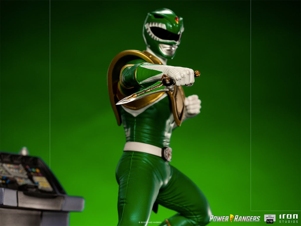 Estátua Green Ranger - Mighty Morphin Power Rangers - BDS Art Scale 1/10 - Iron Studios