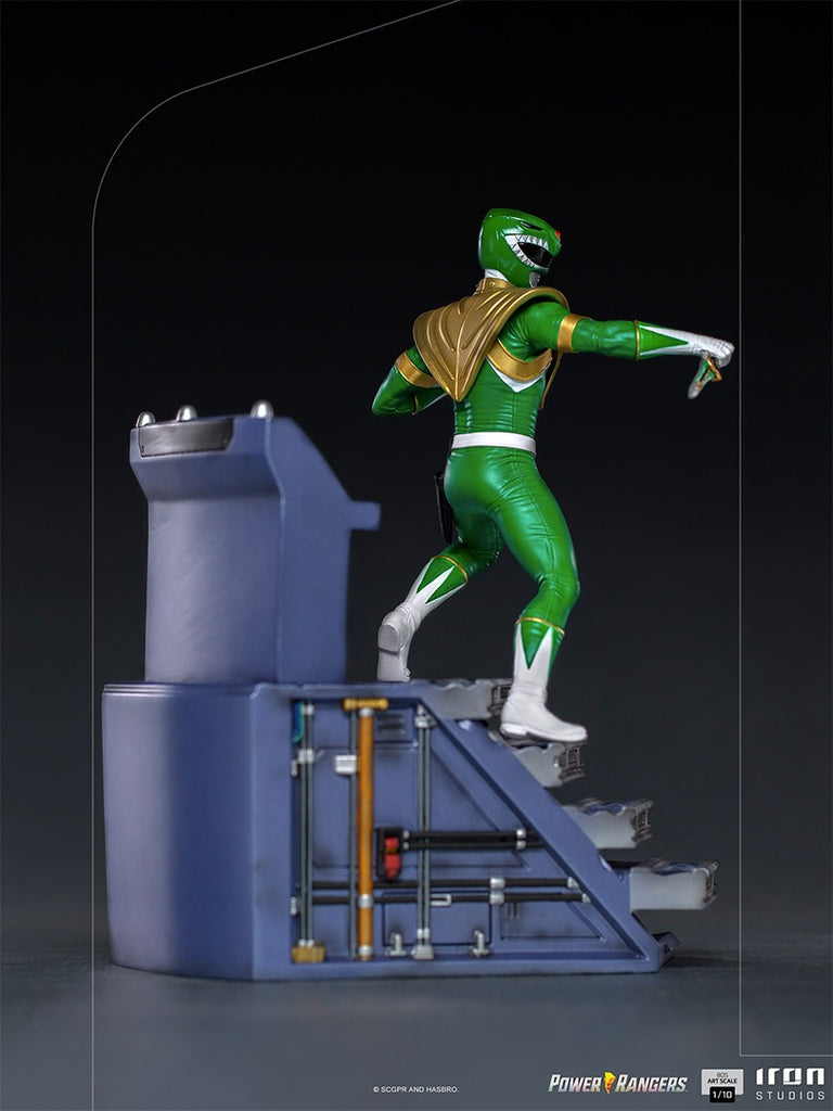 Estátua Green Ranger - Mighty Morphin Power Rangers - BDS Art Scale 1/10 - Iron Studios