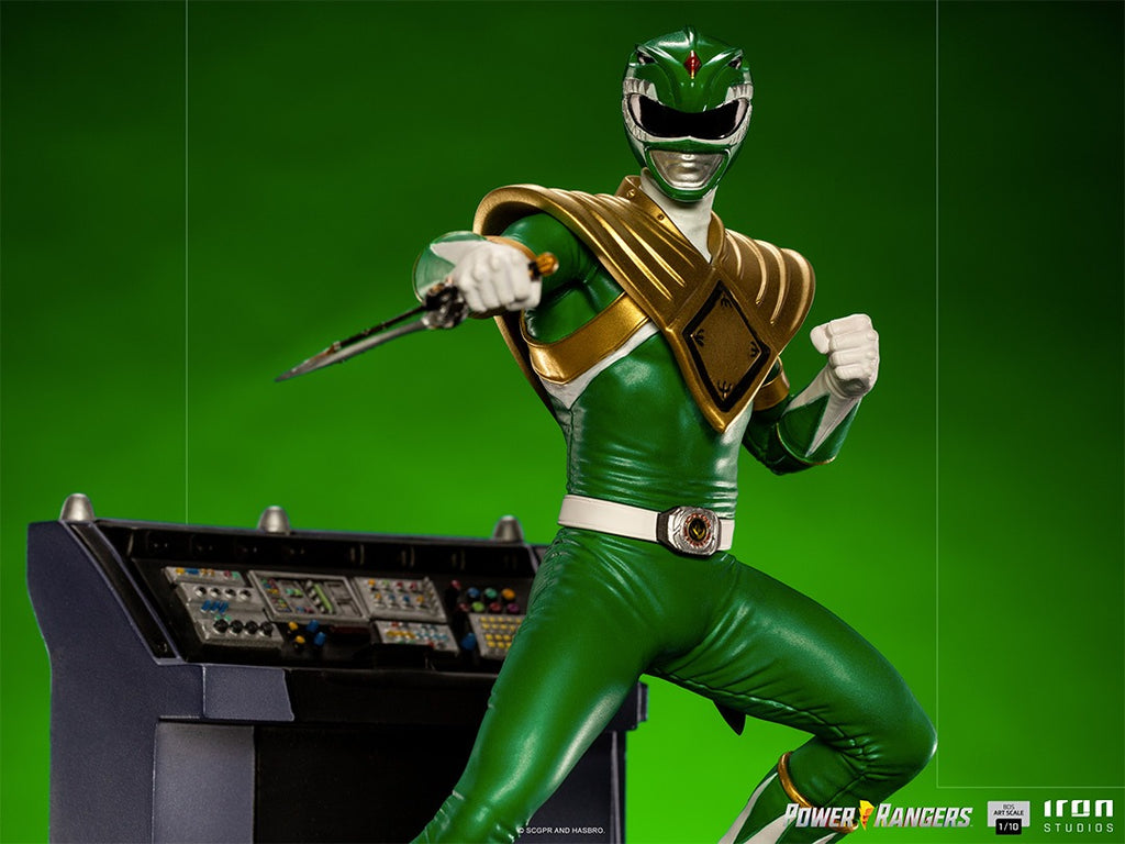 Estátua Green Ranger - Mighty Morphin Power Rangers - BDS Art Scale 1/10 - Iron Studios