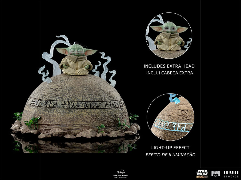 Estátua Grogu - The Mandalorian - Legacy Replica 1/4 - Iron Studios