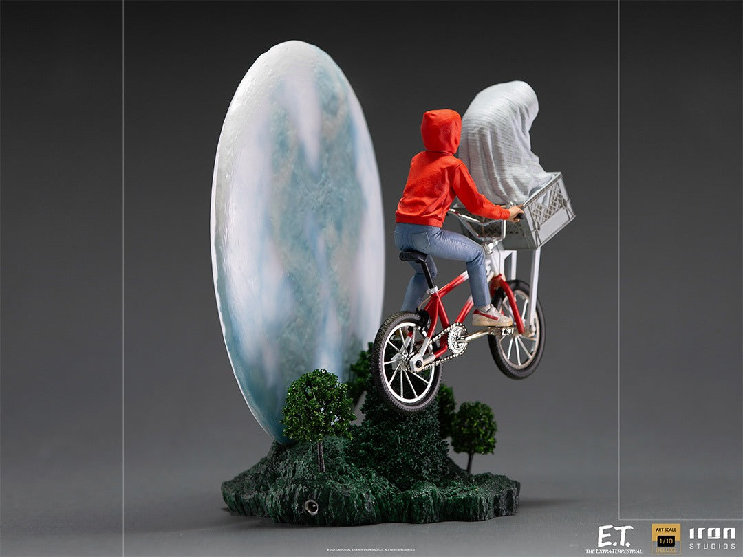 Estátua E.T. & Elliot Deluxe - E.T. - Art Scale 1/10 - Iron