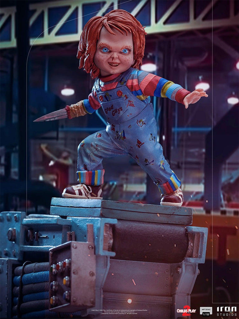 Estátua Chucky - Child's Play - Art Scale 1/10 - Iron Studios