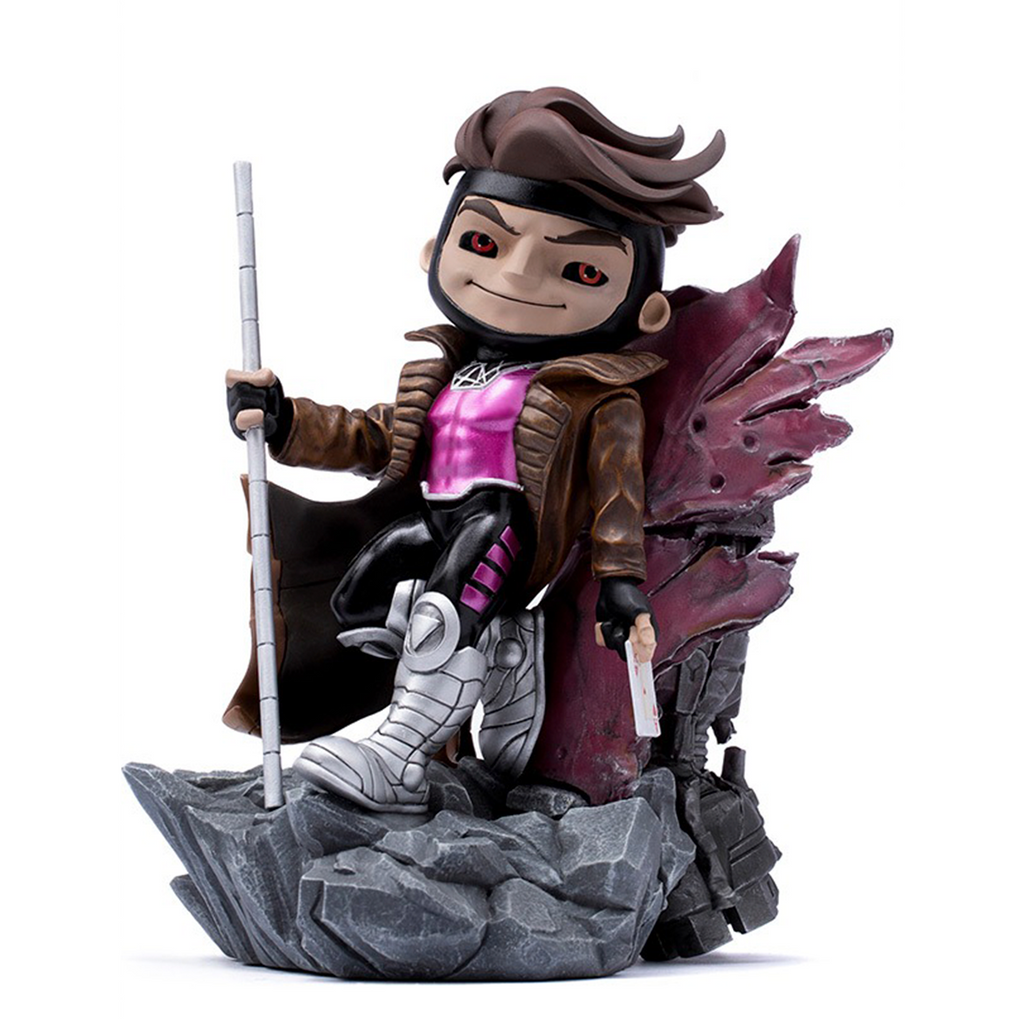 Estátua Gambit - X-Men - MiniCo - Iron Studios