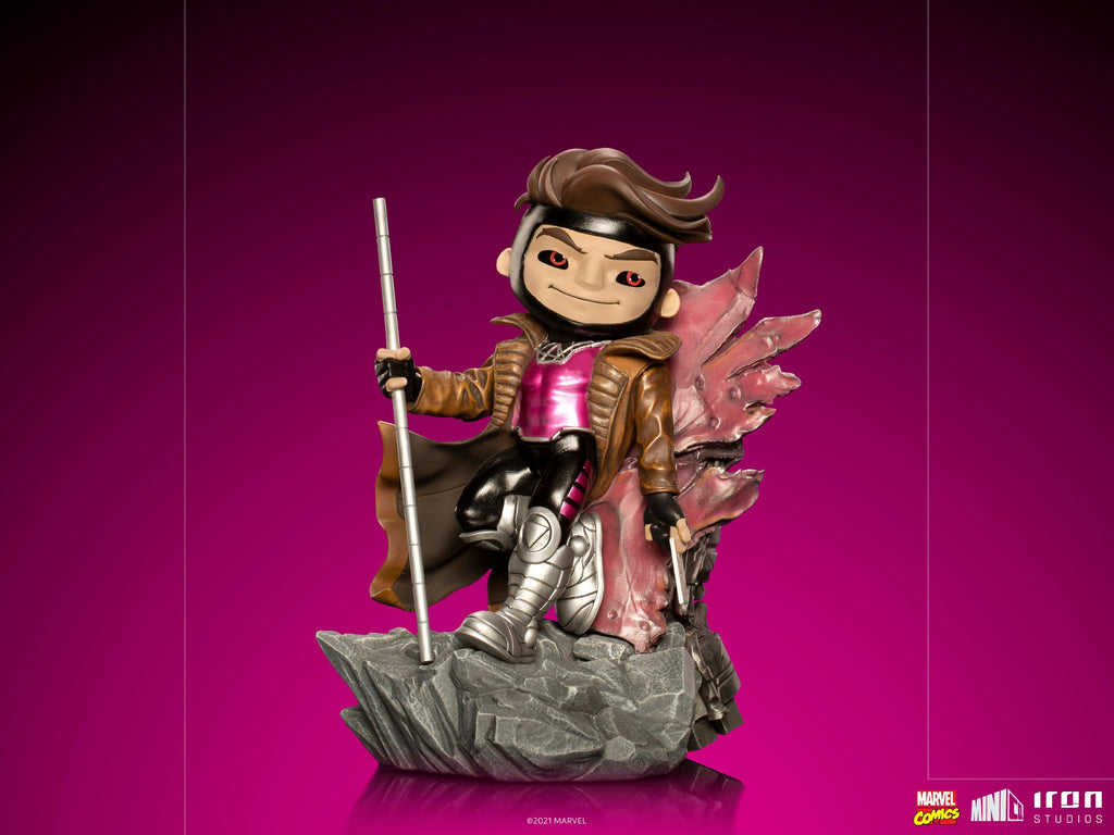 Estátua Gambit - X-Men - MiniCo - Iron Studios
