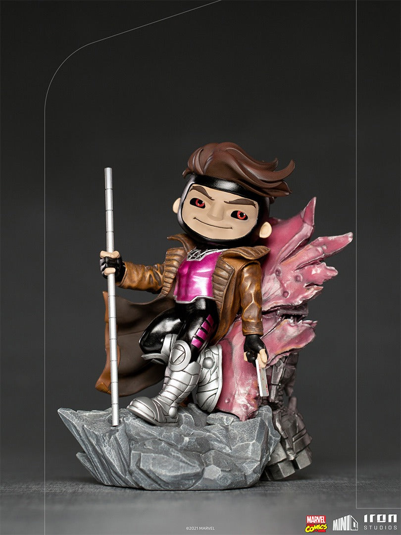 Estátua Gambit - X-Men - MiniCo - Iron Studios